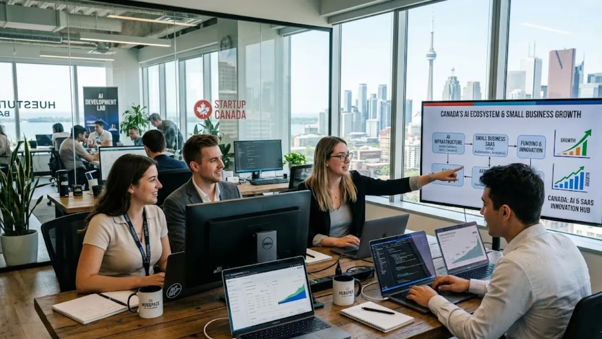 AI Infrastructure Development & Small Business SaaS in Canada: Why It’s Growing Fast