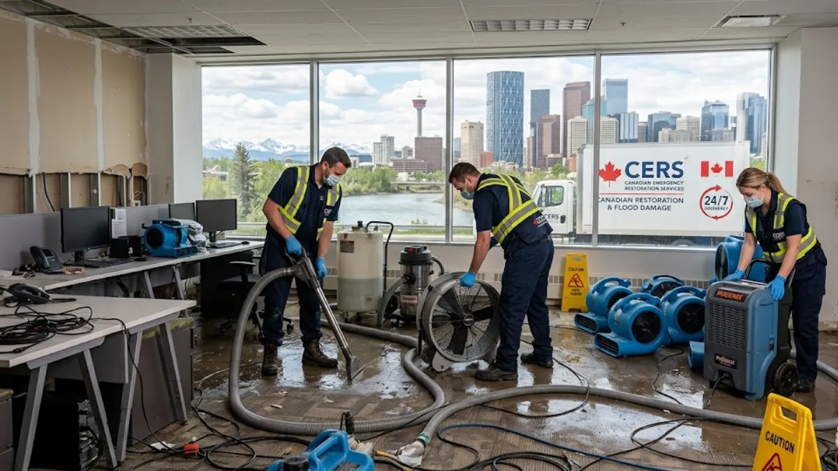 Emergency Commercial Property Restoration (Water & Flood)